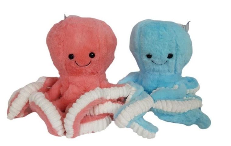 Dubi, Ośmiornica z zawieszką, maskotka, 30 cm