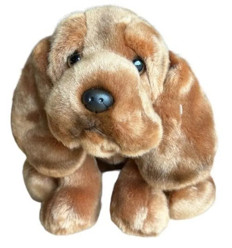 Dubi, Pies myśliwski św. Huberta, maskotka, 28 cm