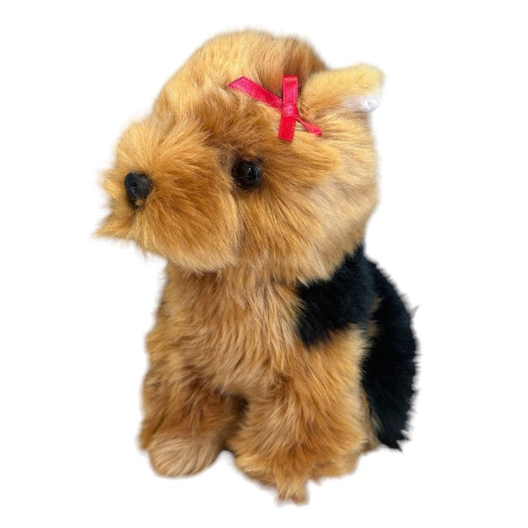 Dubi Plusz, Pies yorkshire terrier, maskotka, 19 cm