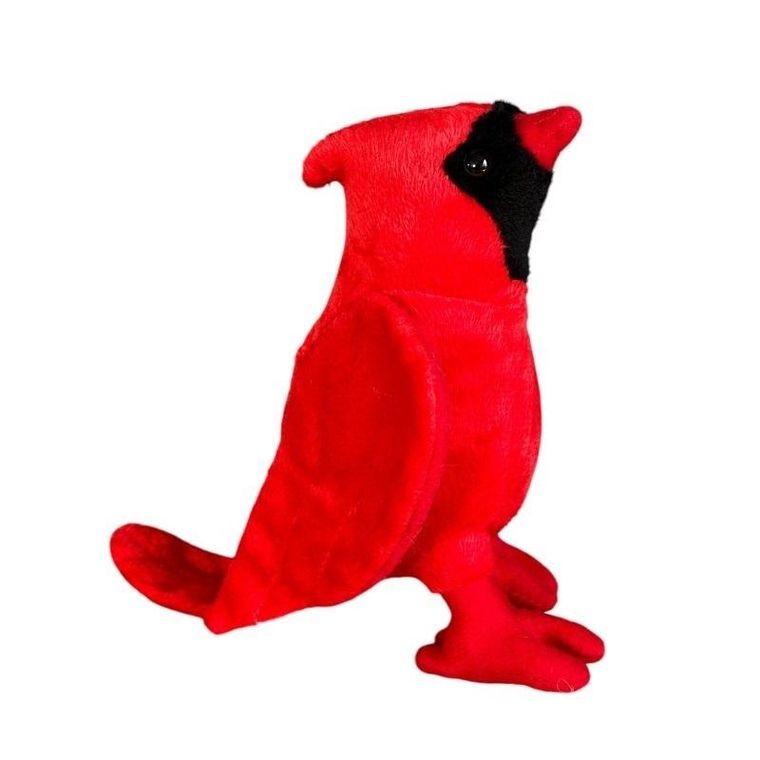 Dubi, Ptak Kardynał, maskotka, czerwony, 16 cm