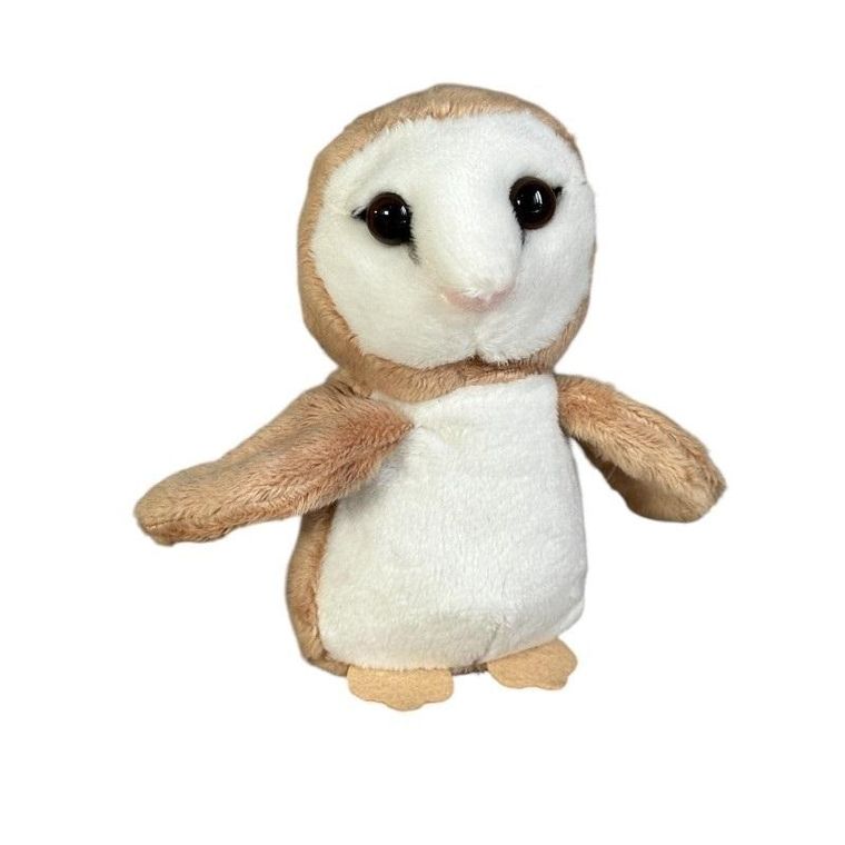 Dubi, sowa płomykówka, maskotka, 14 cm