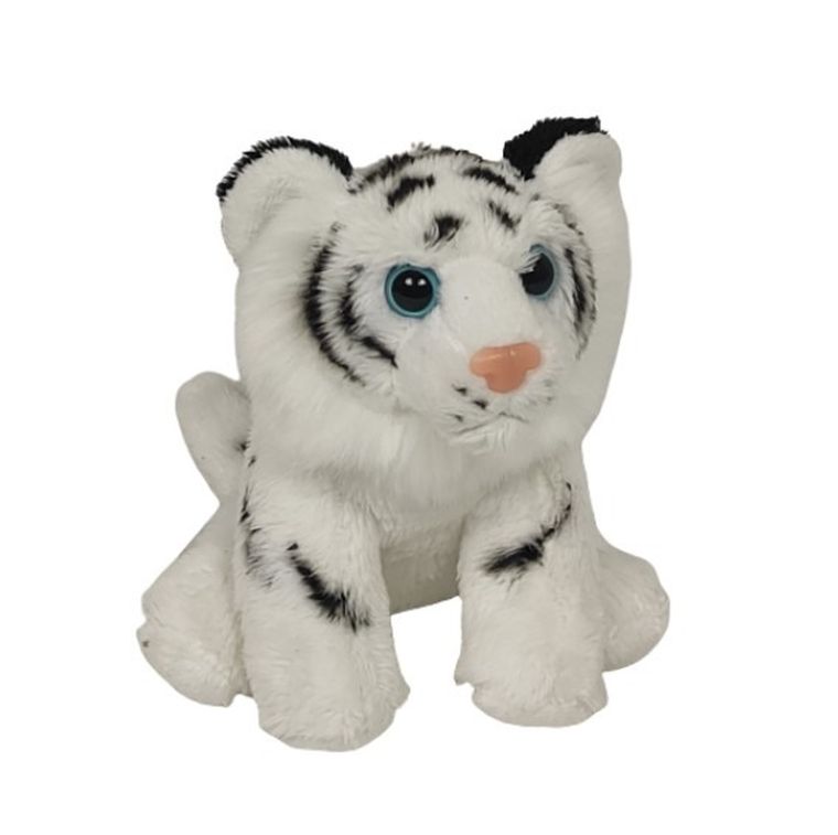 Dubi, Tygrys biały siedzący, maskotka, 14 cm