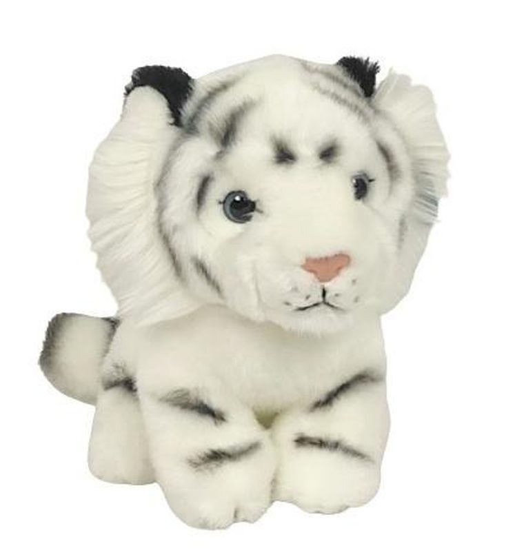 Dubi, Tygrys biały siedzący, maskotka, 19 cm