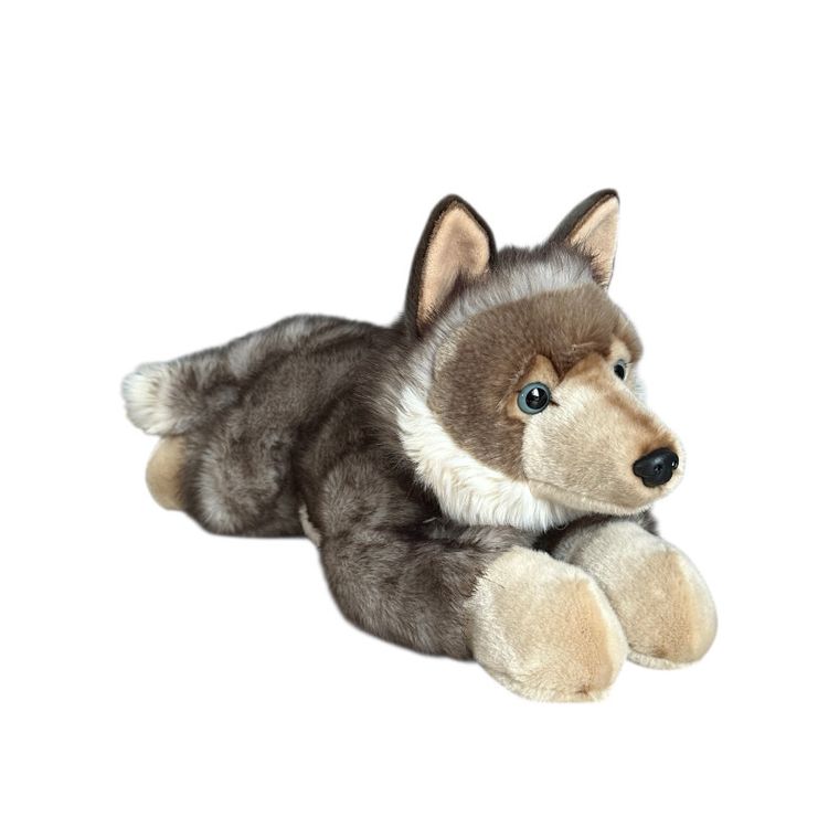 Dubi, Wilk leżący, maskotka, 61 cm