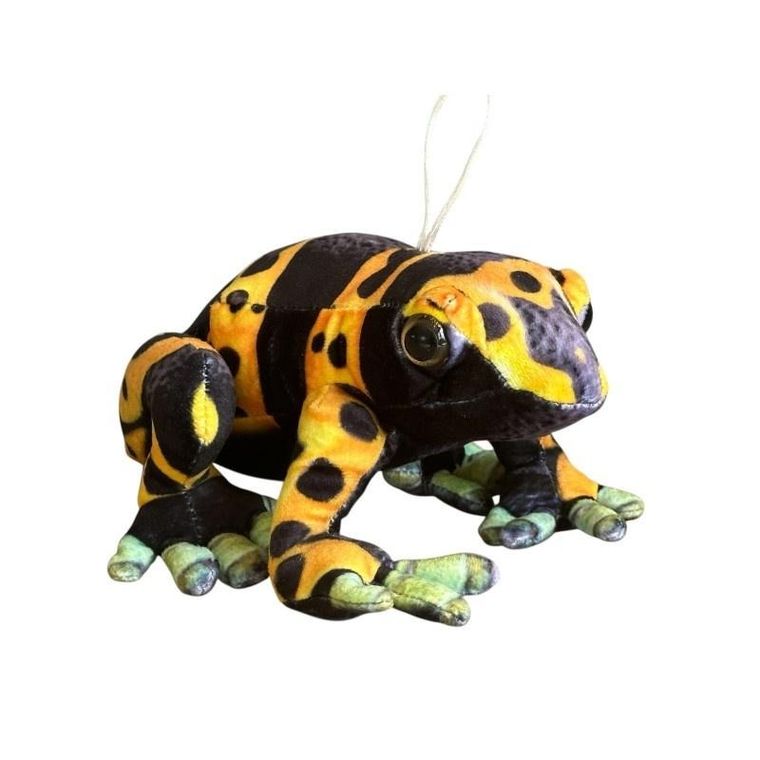 Dubi, Żaba trująca żółta, maskotka, 18 cm