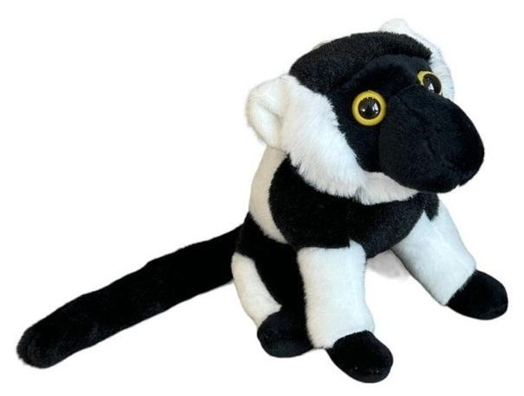Dubi, Ziki lemur czarno-biały vari, maskotka, 14 cm