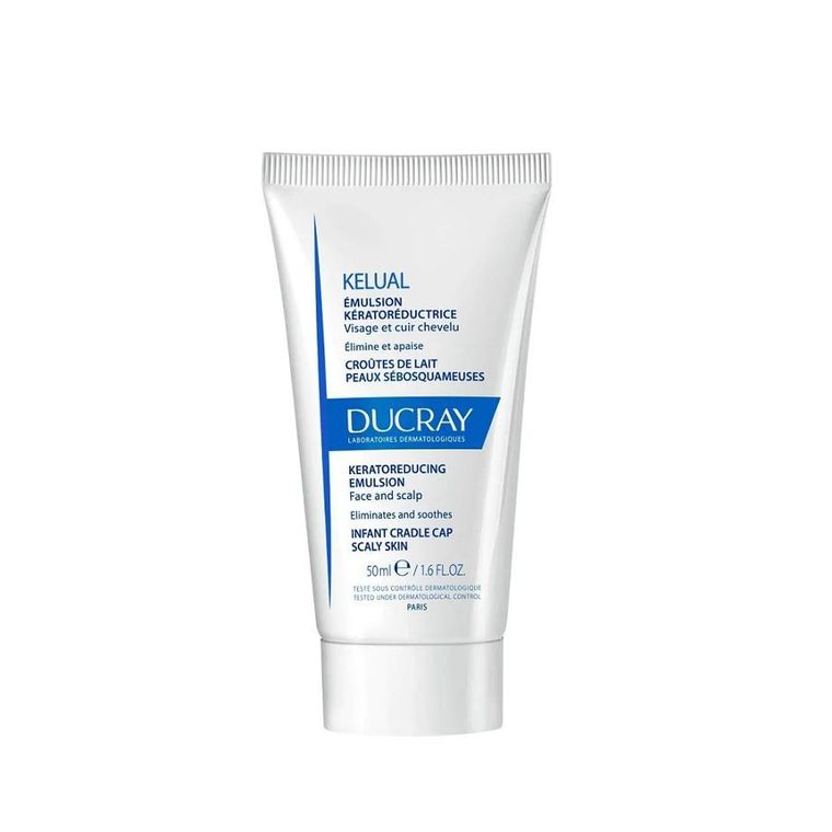 Ducray, Kelual Kerato-Reducing Emulsion, emulsja na ciemieniuchę i tłustą skórę głowy, 50 ml