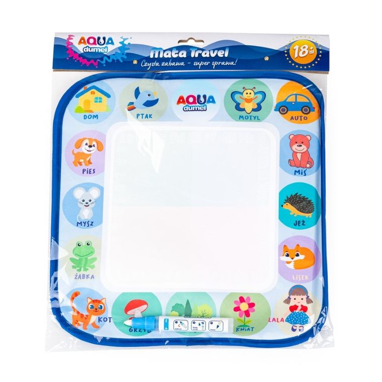 Dumel Aqua, Aqua Travel, mata do malowania wodą, 30-30 cm