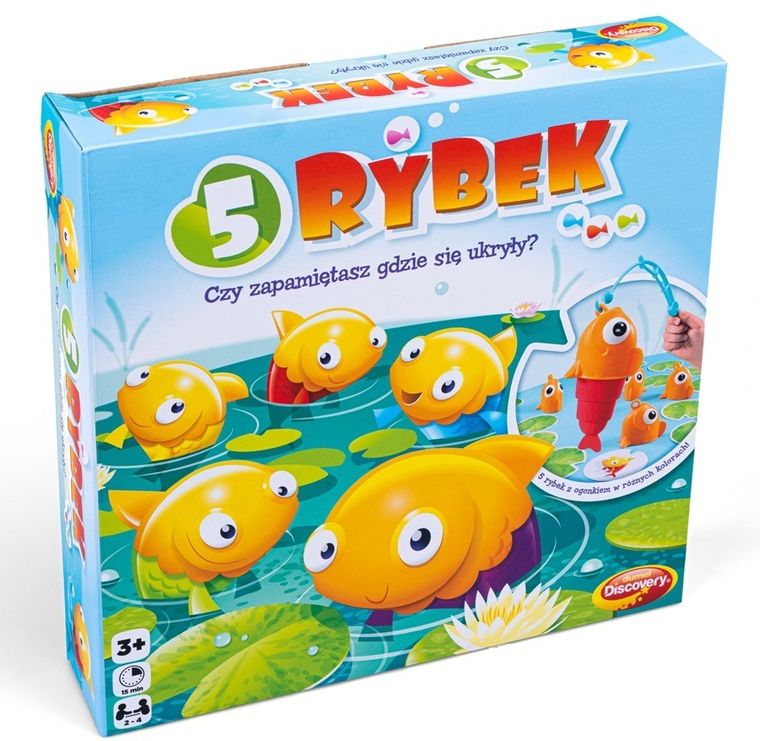 Dumel Discovery, 5 rybek, gra logiczna