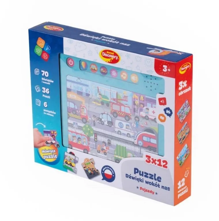 Dumel Discovery, Dźwięki Wokół Nas, Pojazdy, puzzle