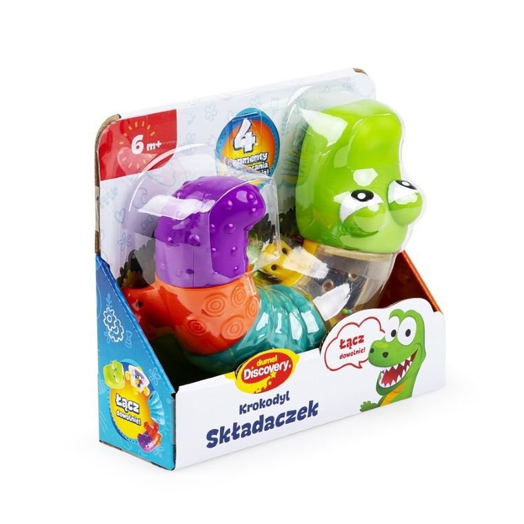 Dumel Discovery, Krokodyl składaczek, zabawka interaktywna