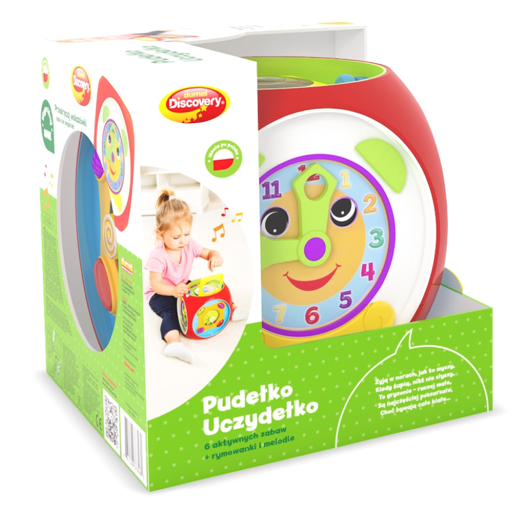 Dumel Discovery, Pudełko uczydełko, zabawka edukacyjna