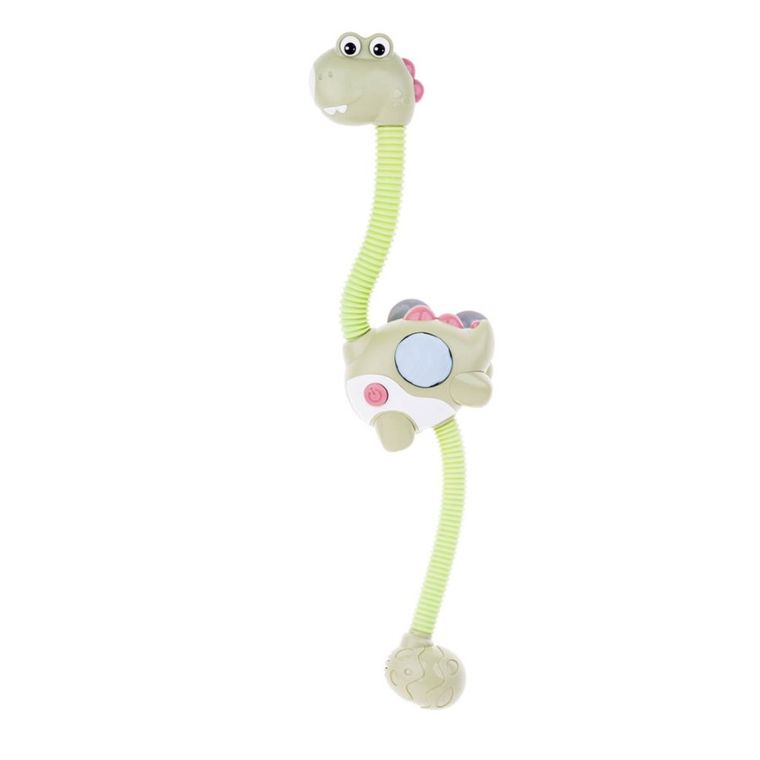 Dumel Discovery, wesoły prysznic, zakręcony dino, zabawka do wody