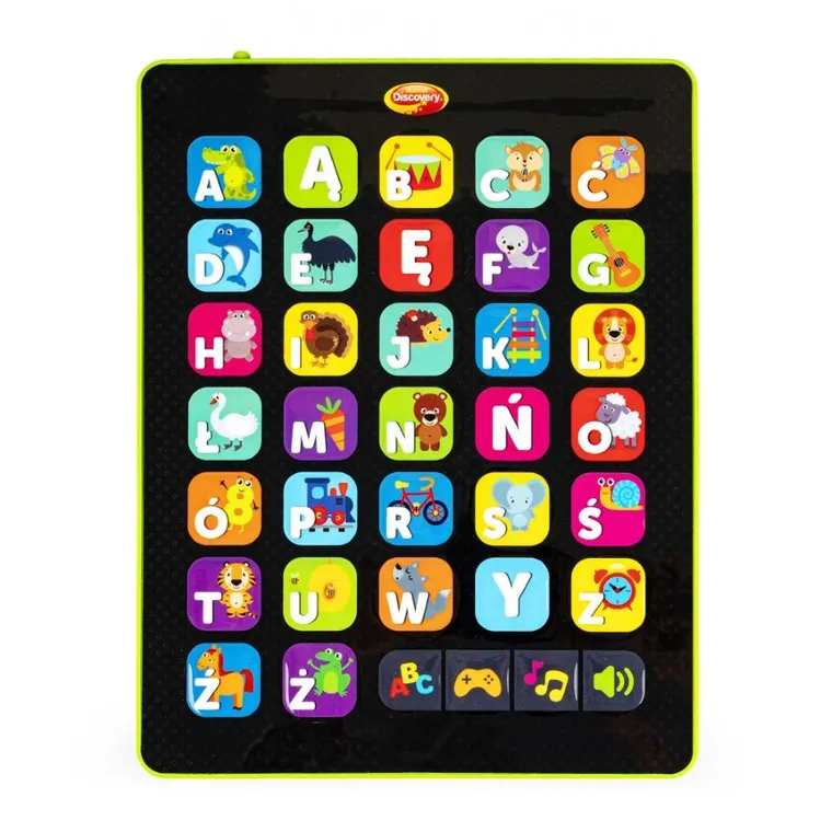 Dumel Discovery, Zwierzakowy alfabet, Tablet, zabawka interaktywna
