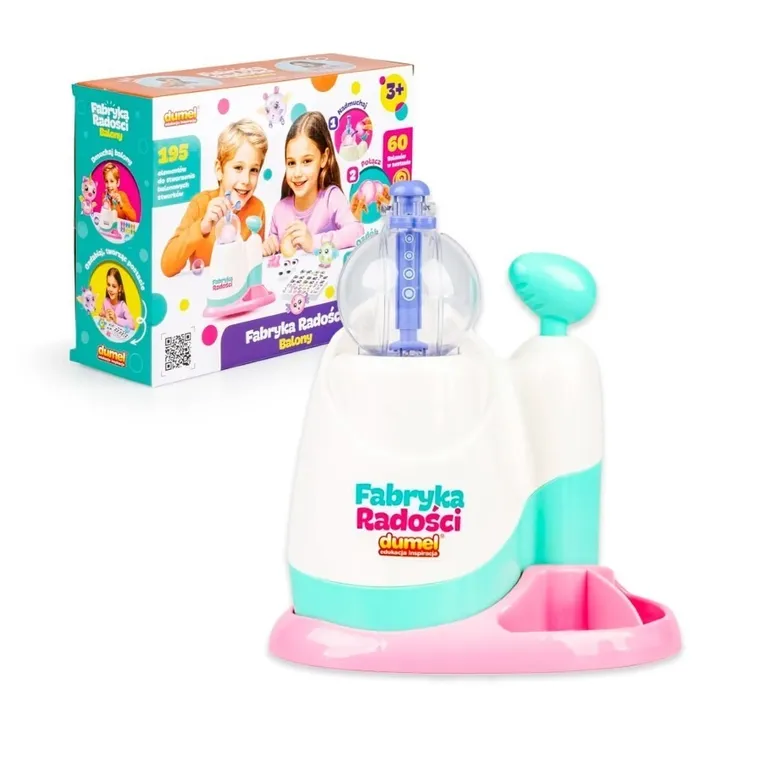 Dumel, Fabryka Radości, Balony, zabawka kreatywna, 195 elementów