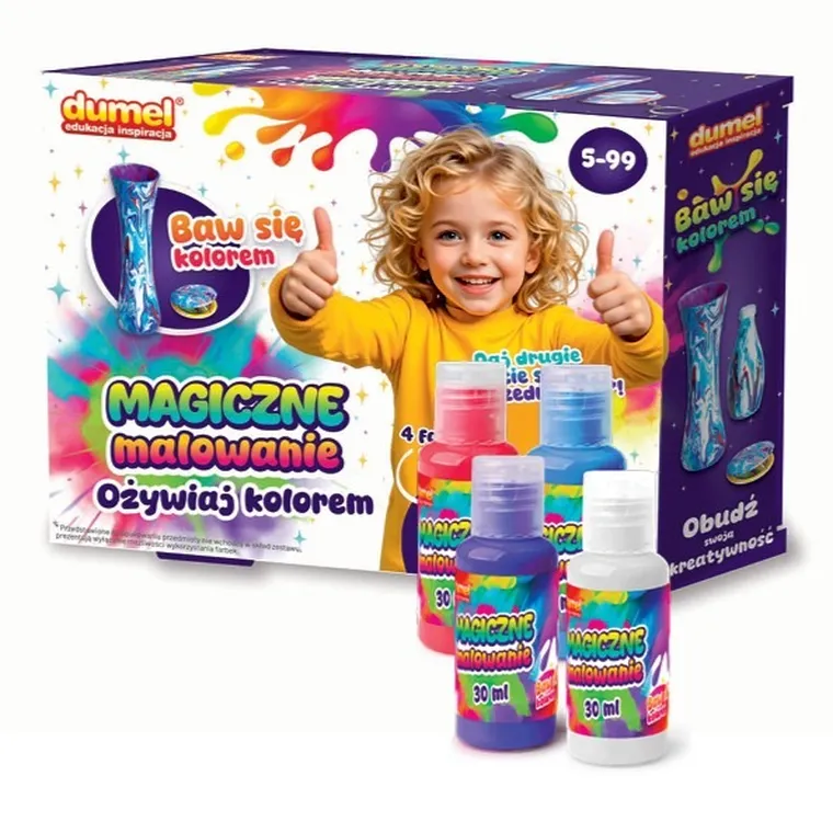 Dumel, Magiczne Malowanie, Ożywiaj kolorem, zestaw kreatywny