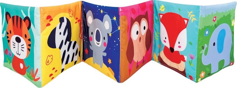 Dumel, miękka książeczka harmonijka, kolor