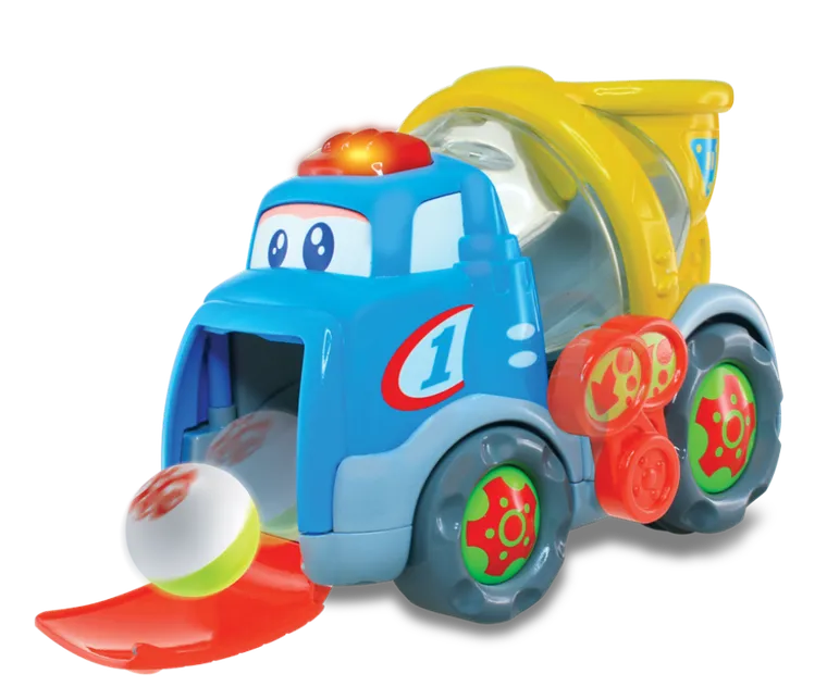 Dumel, Piłeczkowy Benio, pojazd interaktywny z piłeczkami