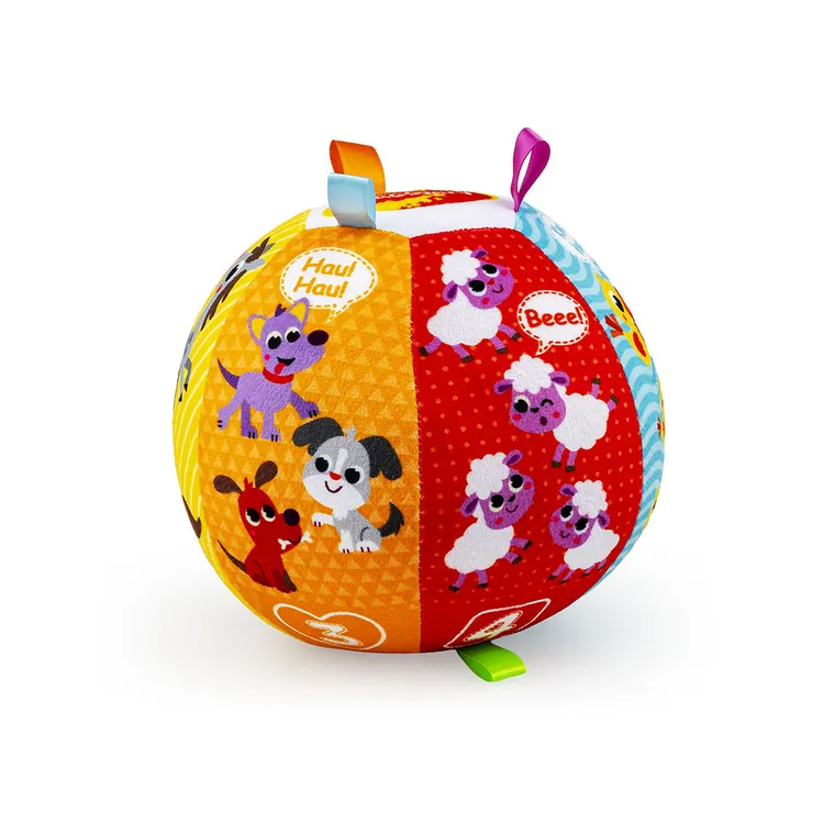 Dumel, piłka pełna dźwięków, zabawka interaktywna