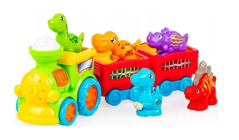 Dumel, pociąg, dino