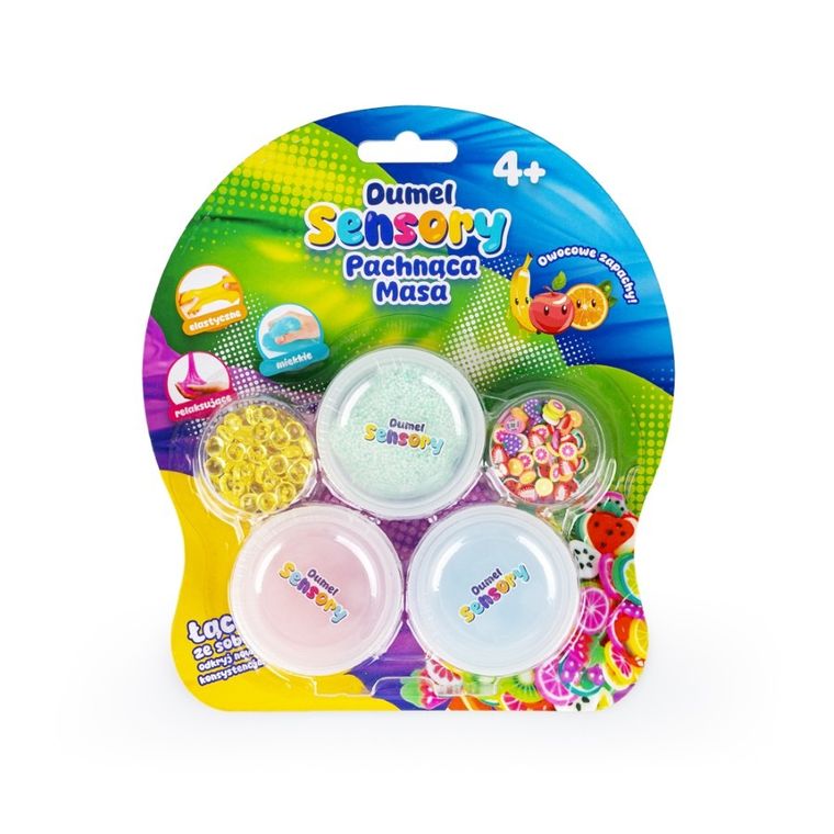 Dumel, Sensory, Pachnąca masa, zestaw mas plastycznych