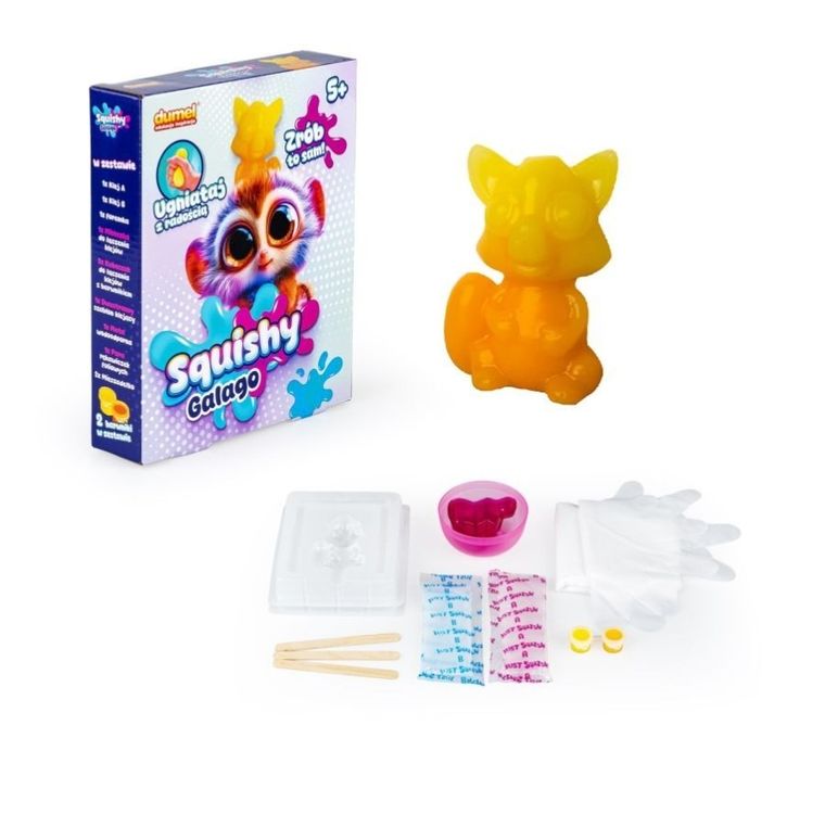 Dumel, Squishy, Galago, zestaw kreatywny