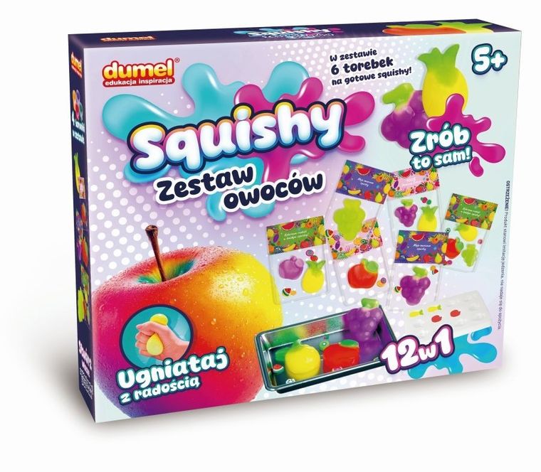Dumel, Squishy, Zestaw owoców, zestaw kreatywny