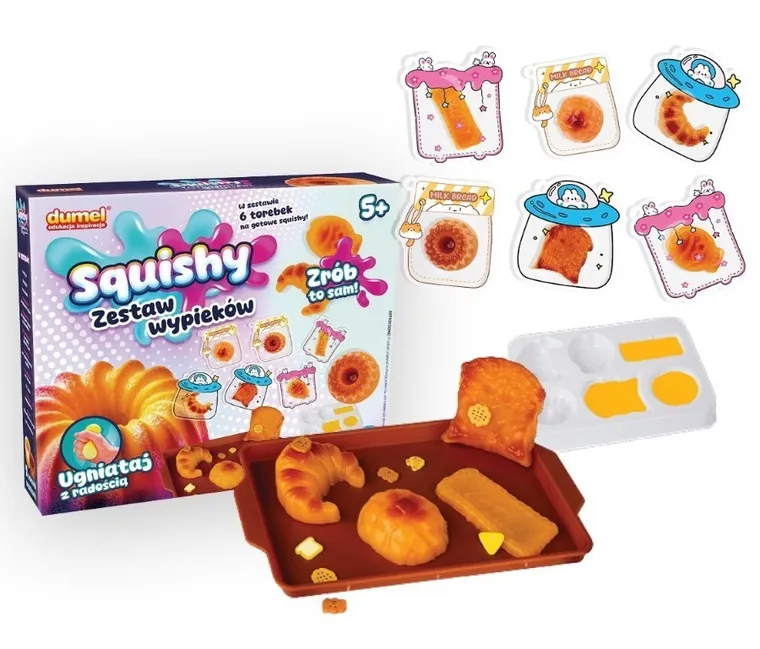 Dumel, Squishy, Zestaw wypieków, zestaw kreatywny