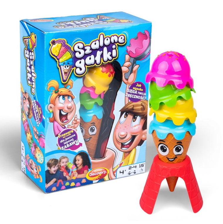 Dumel, Szalone gałki, trzęsące się lody, gra zręcznościowa