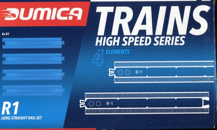 Dumica, Long Straigh Rail Set, zestaw torów