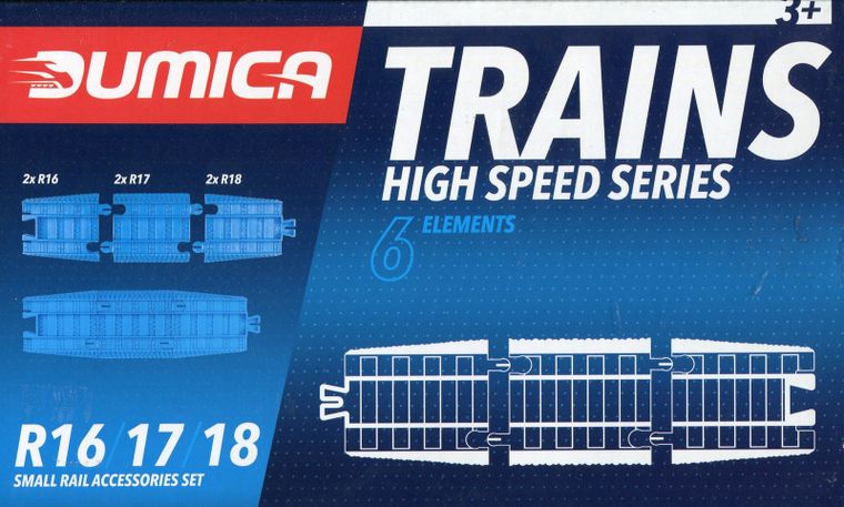 Dumica, Small Rail Accessories Set, zestaw torów