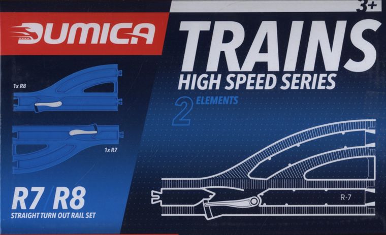 Dumica, Straight Turn Out Rail Set, zestaw torów
