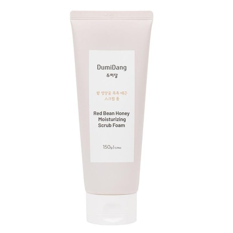 Dumidang, Red Bean Honey Moisturizing, peeling-pianka nawilżająco-rozświetlający do ciała, 150 g
