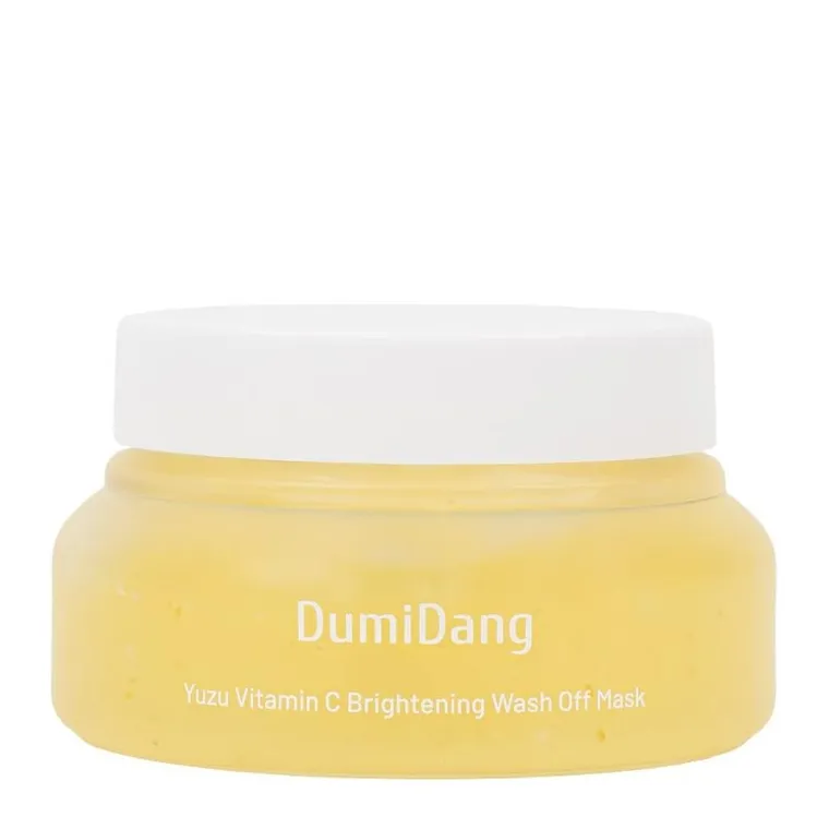 Dumidang, Yuzu Vitamin C Brightening, zmywalna maska do twarzy rozświetlająca wash-off, 140 g