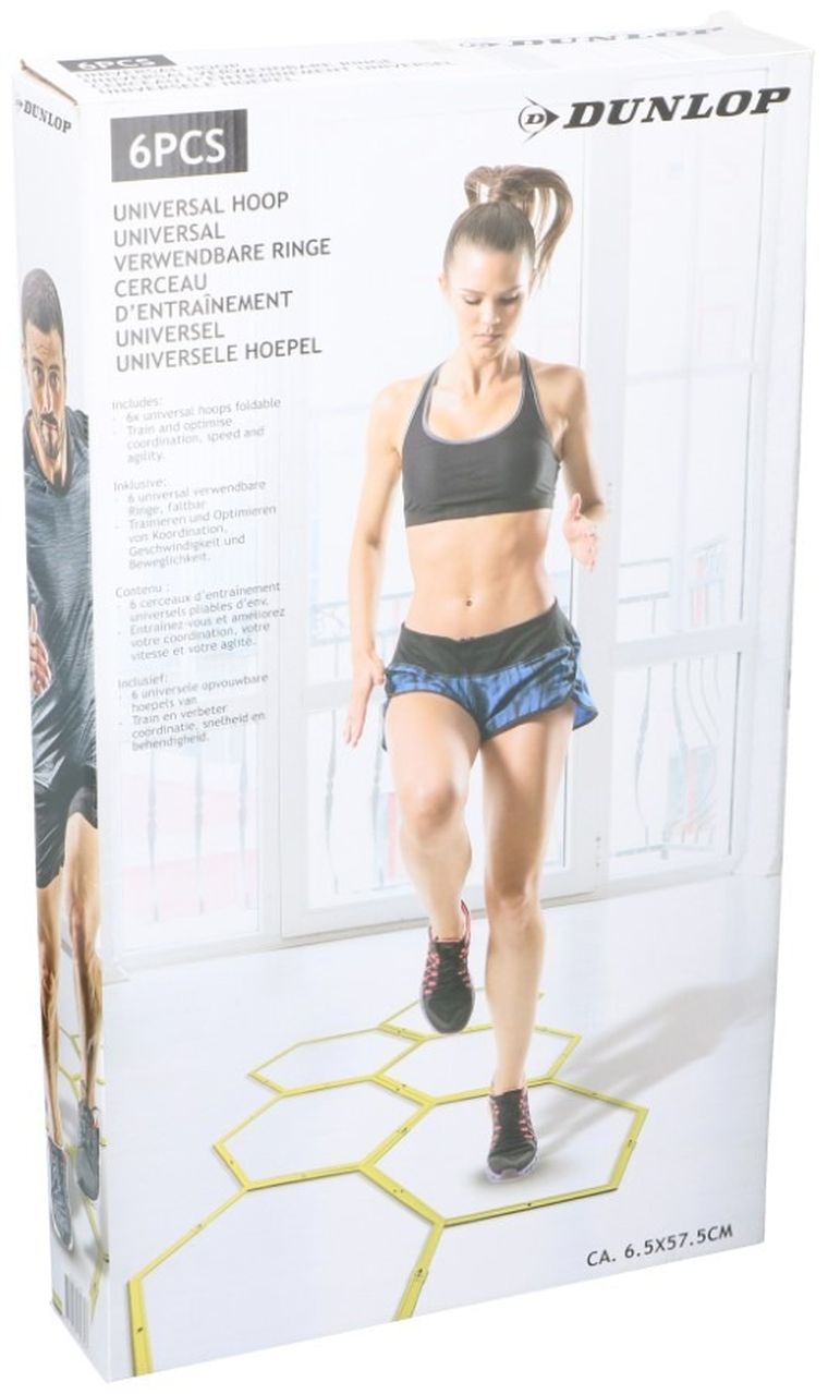 Dunlop, drabinka koordynacyjna, 6 obręczy
