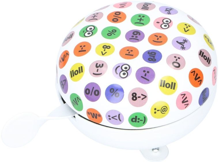 Dunlop, dzwonek rowerowy, buźki, 80 mm