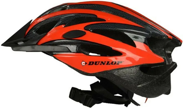 Dunlop, kask rowerowy regulowany, mtb red, rozmiar L 58-61 cm