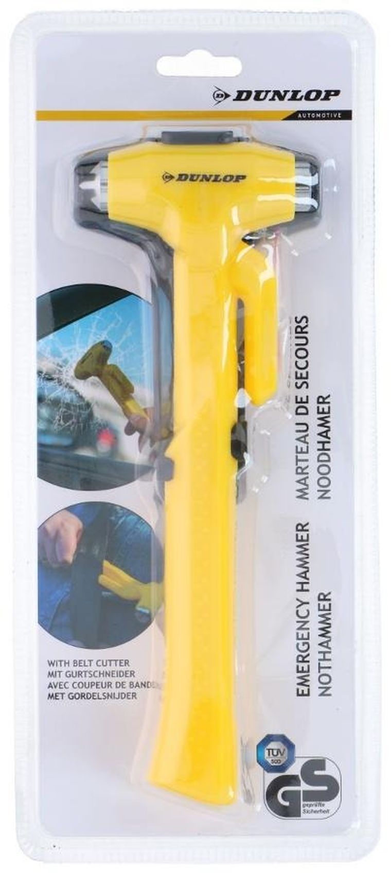 Dunlop, młotek bezpieczeństwa z przecinakiem do pasów