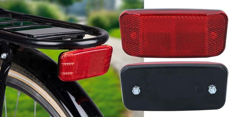 Dunlop, odblask rowerowy, na tył