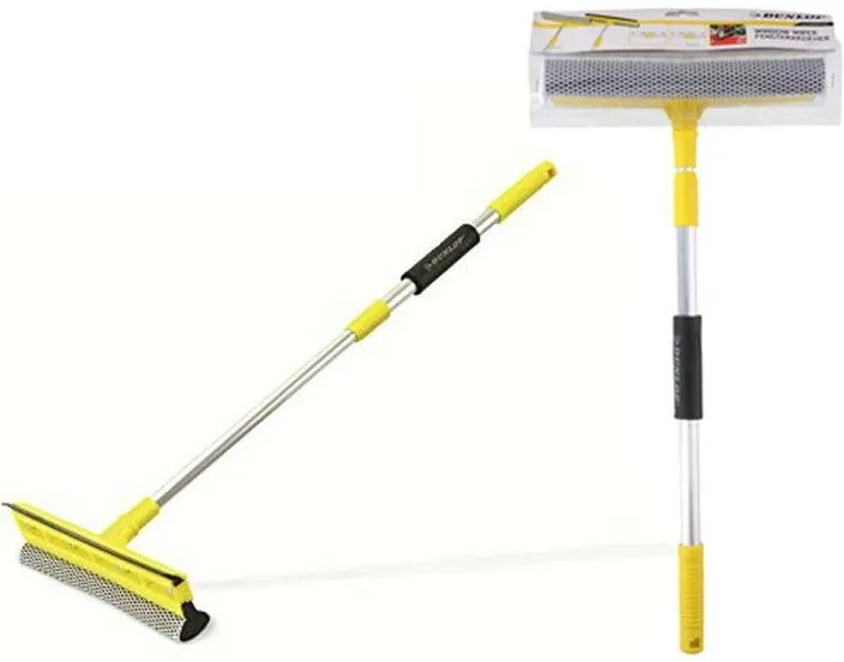 Dunlop, ściągaczka wody z szyb i luster, z regulowanym uchwytem, 43-68 cm