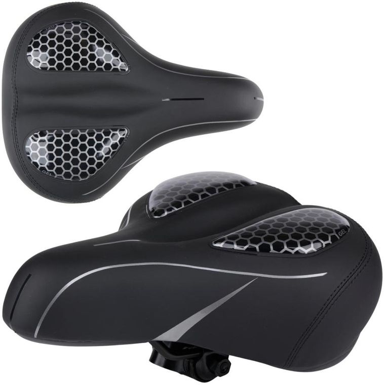 Dunlop, siodełko rowerowe, żelowe, 20-27 cm