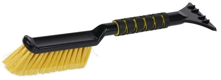 Dunlop, skrobaczka do szyb ze szczotką, żółta, 40,5 cm