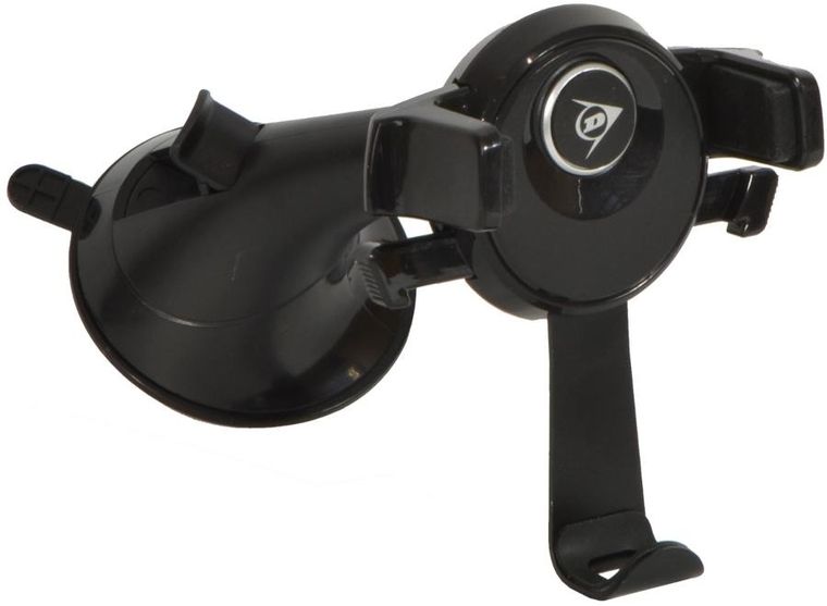 Dunlop, uchwyt na telefon do samochodu, obracany, przyssawka