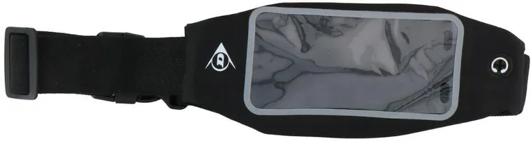 Dunlop, wodoszczelna saszetka do biegania, okienko na telefon, czarna