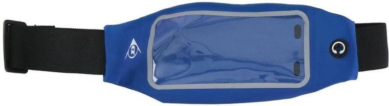 Dunlop, wodoszczelna saszetka do biegania, okienko na telefon, niebieska