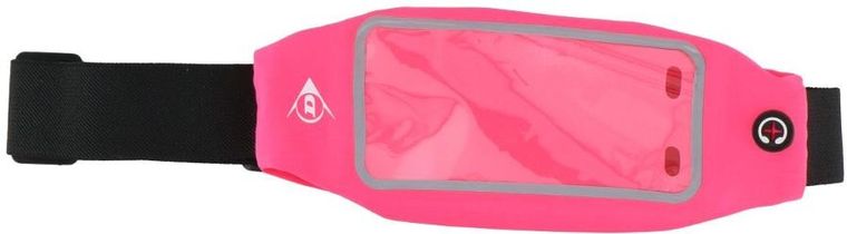 Dunlop, wodoszczelna saszetka do biegania, okienko na telefon, różowa