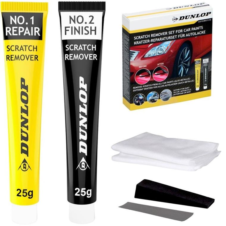 Dunlop, zestaw do usuwania rys z karoserii
