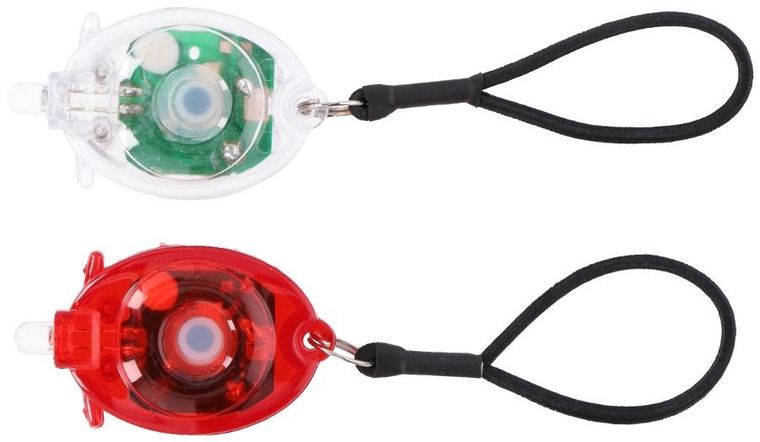 Dunlop, zestaw lamp rowerowych led, przód i tył