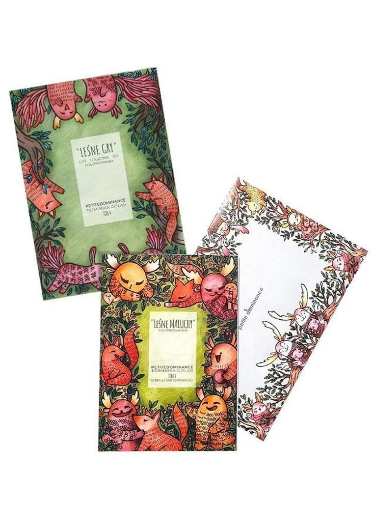 Dwupak kolorowanek. Leśne opowieści. Tom 3-4