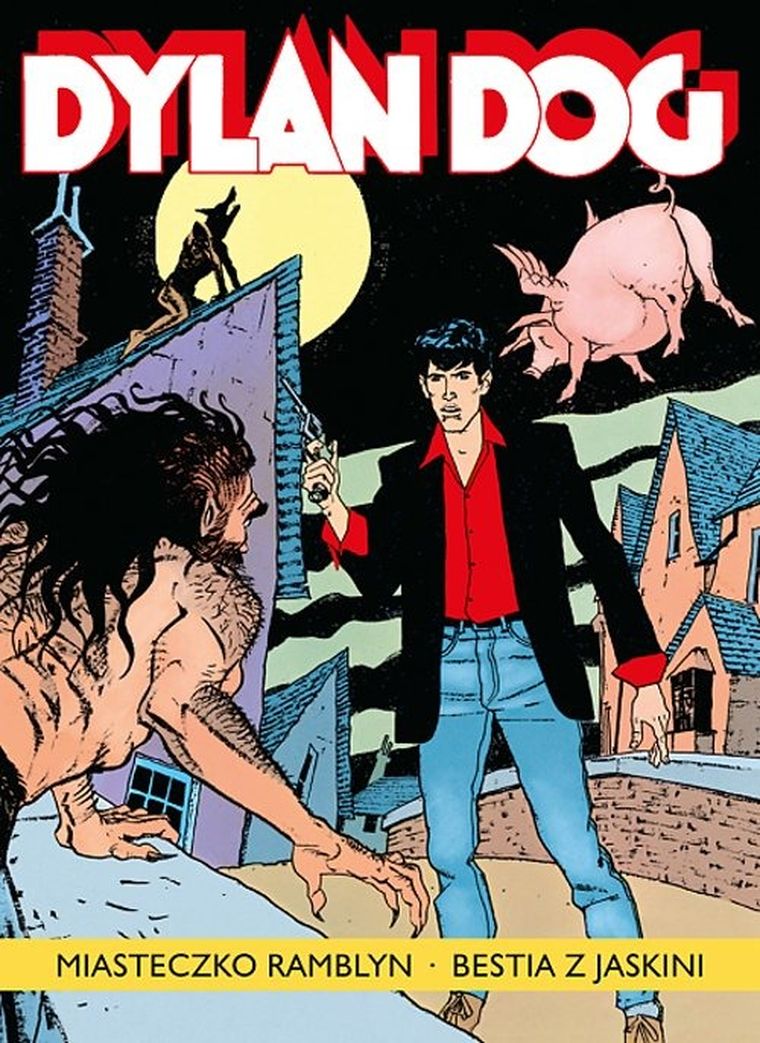 Dylan Dog. Miasteczko Ramblyn. Bestia z jaskini